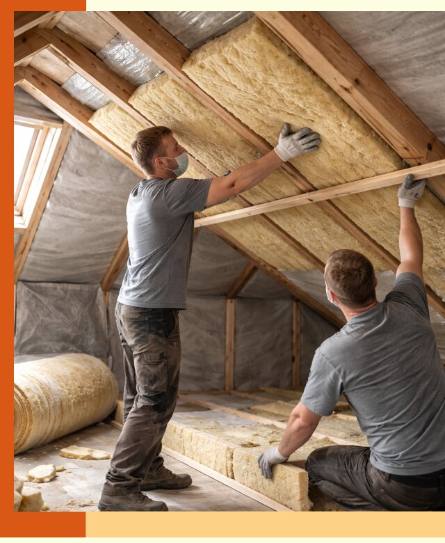 Утепление мансарды минеральной ватой в Новокуйбышевске — быстро и качественно