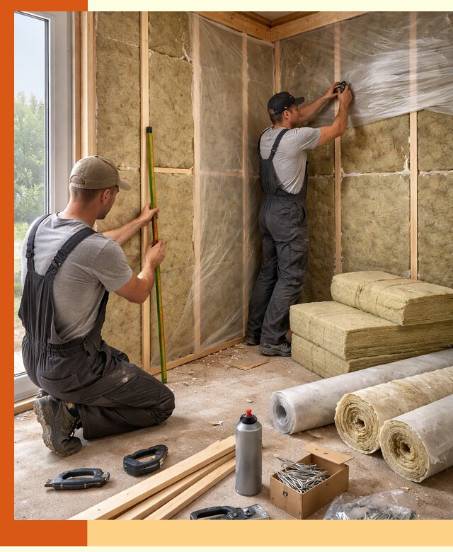 Профессиональное утепление веранды и крыльца в Новокуйбышевске