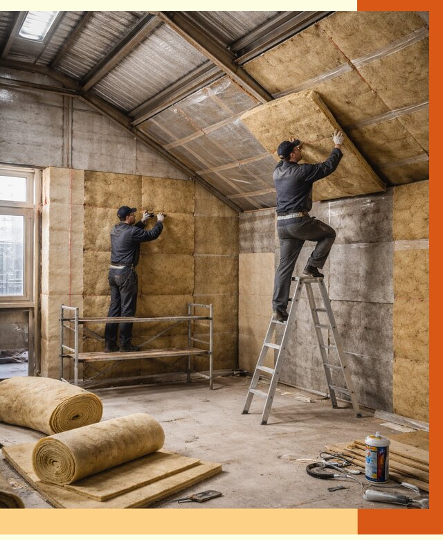 Утепление цеха под ключ в Новокуйбышевске от 189477 руб./м2 — теплоизоляция цеха | ТепломастерНвб