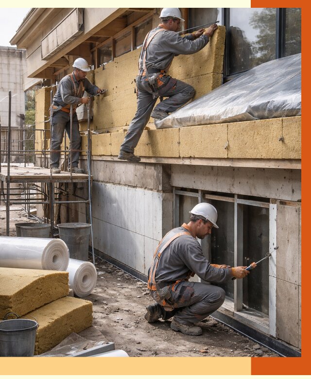 Утепление ресторана в Новокуйбышевске под ключ от 665730 руб/м2 | Комплексное решение от ТепломастерНвб