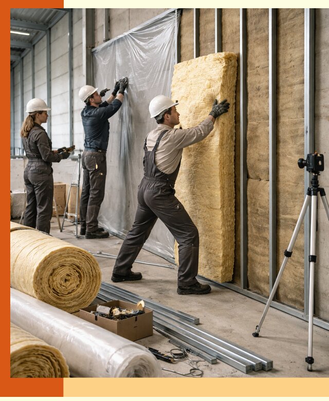 Утепление складского терминала в Новокуйбышевске профессионально и надёжно