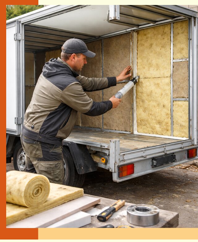 Профессиональное утепление прицепа в Новокуйбышевске для любых условий