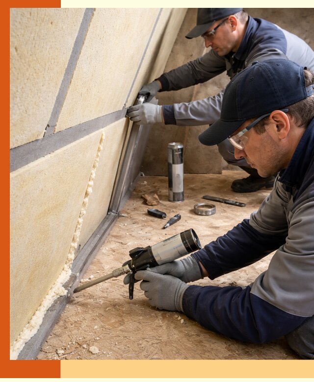 Герметизация стыков ППУ в Новокуйбышевске — надежное уплотнение швов