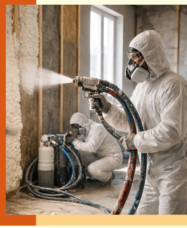 Пенополиуретан напыление для утепления зданий в Новокуйбышевске