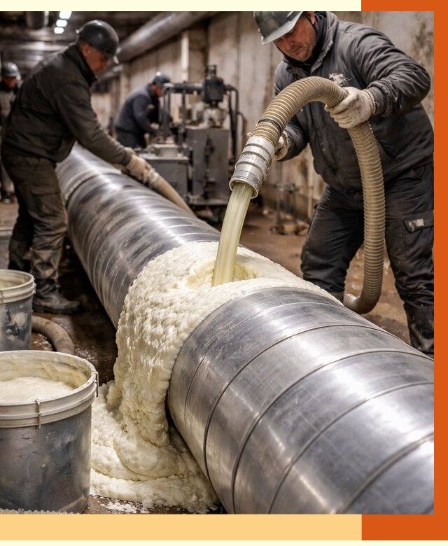 Утепление теплотрассы жидкой теплоизоляцией в Новокуйбышевске от 4302 руб. | ТепломастерНвб