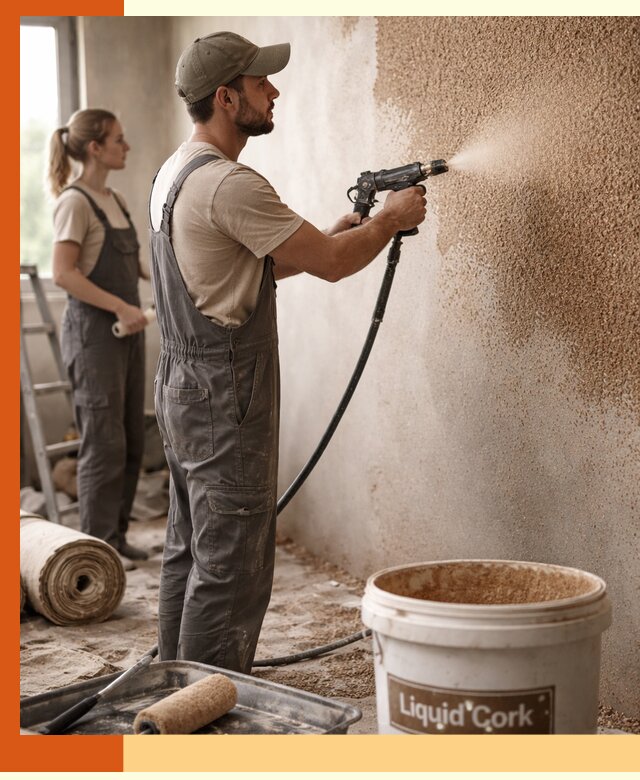 Утепление стен жидкой пробкой в Новокуйбышевске эффективное и долговечное