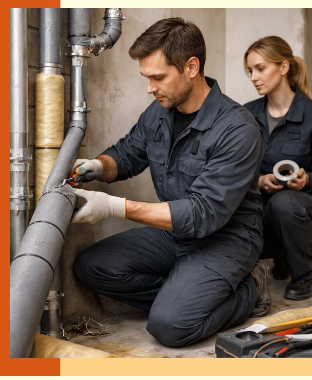 Шумоизоляция труб в Новокуйбышевске: профессиональная звукоизоляция под ключ