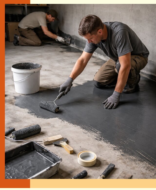 Гидроизоляция гаражного пола в Новокуйбышевске — надежная защита от влаги