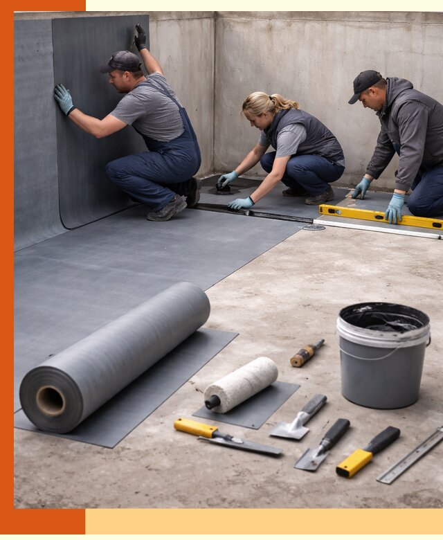 Гидроизоляция бассейна под ключ в Новокуйбышевске — надежная защита и герметизация