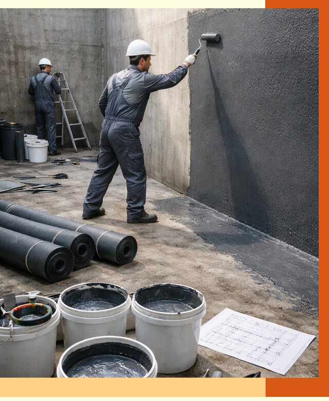 Гидроизоляция резервуара в Новокуйбышевске от 122904 руб. под ключ | ТепломастерНвб