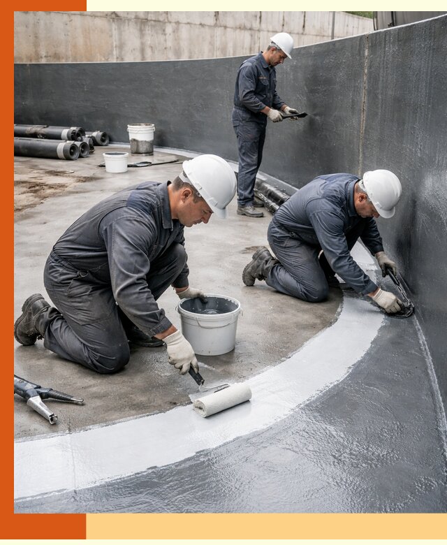 Гидроизоляция резервуара для топлива в Новокуйбышевске