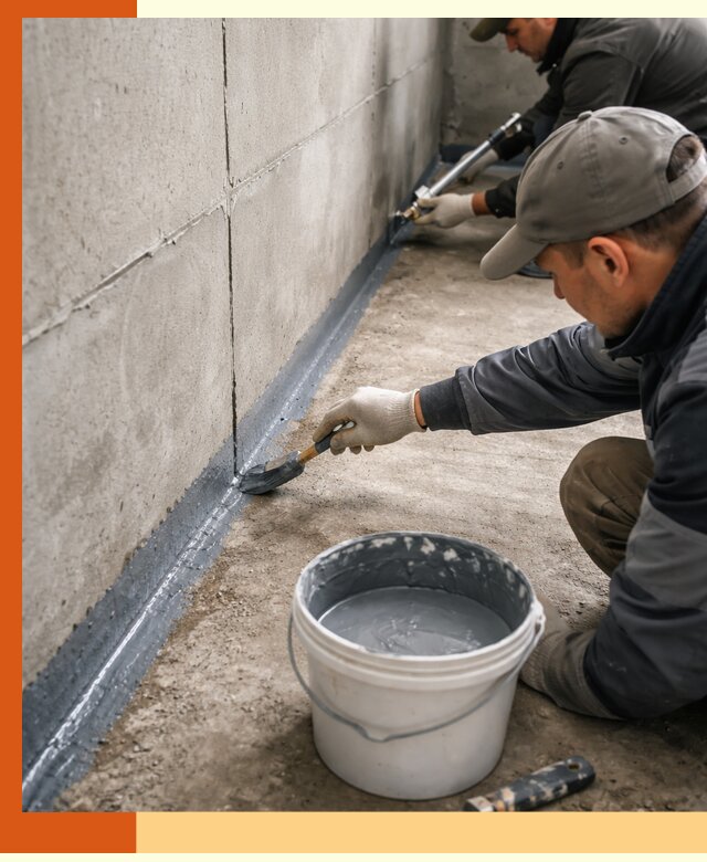 Гидроизоляция швов зданий и конструкций в Новокуйбышевске