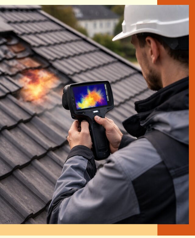 Тепловизионное обследование кровли в Новокуйбышевске от 4609 руб. — ТепломастерНвб под ключ