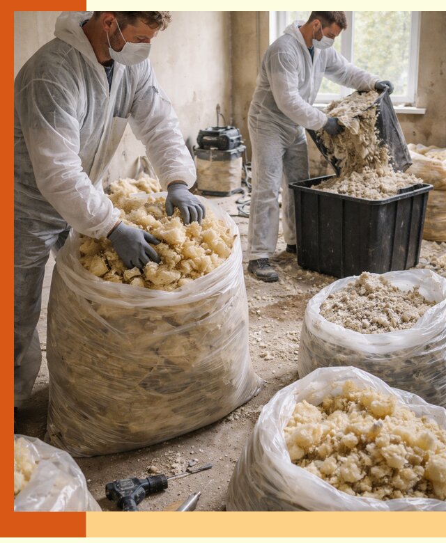 Утилизация старого утеплителя в Новокуйбышевске быстро и безопасно