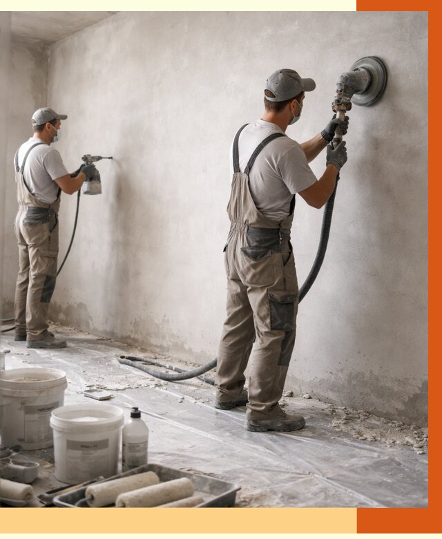 Подготовка поверхности под напыление в Новокуйбышевске от 1229 руб. — ТепломастерНвб