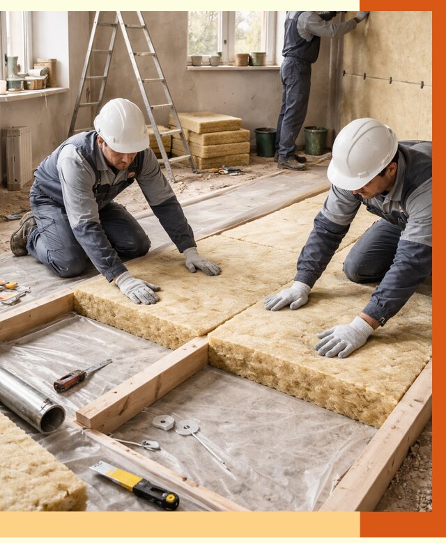 Восстановление теплоизоляции в Новокуйбышевске от 8706 руб. — ремонт утепления под ключ | ТепломастерНвб