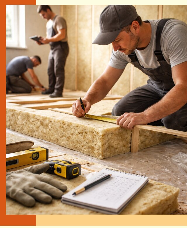 Расчет толщины утеплителя для зданий и помещений в Новокуйбышевске