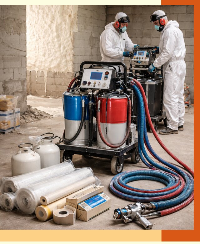 Аренда установки для напыления ППУ в Новокуйбышевске от 35847 руб. | ТепломастерНвб