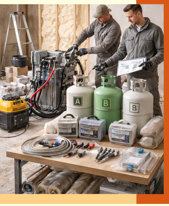 Продажа компонентов ППУ с консультацией в Новокуйбышевске от 4302 руб. | ТепломастерНвб