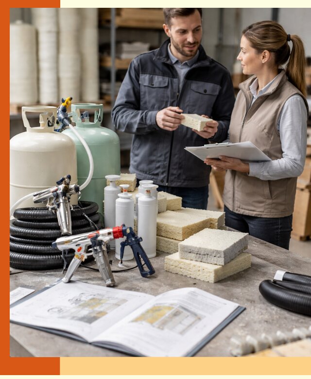 Продажа компонентов ППУ с профессиональной консультацией в Новокуйбышевске